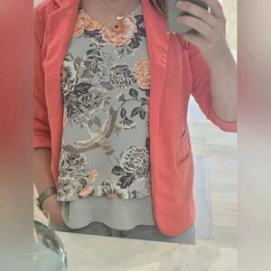 Banana Republic floral bird top